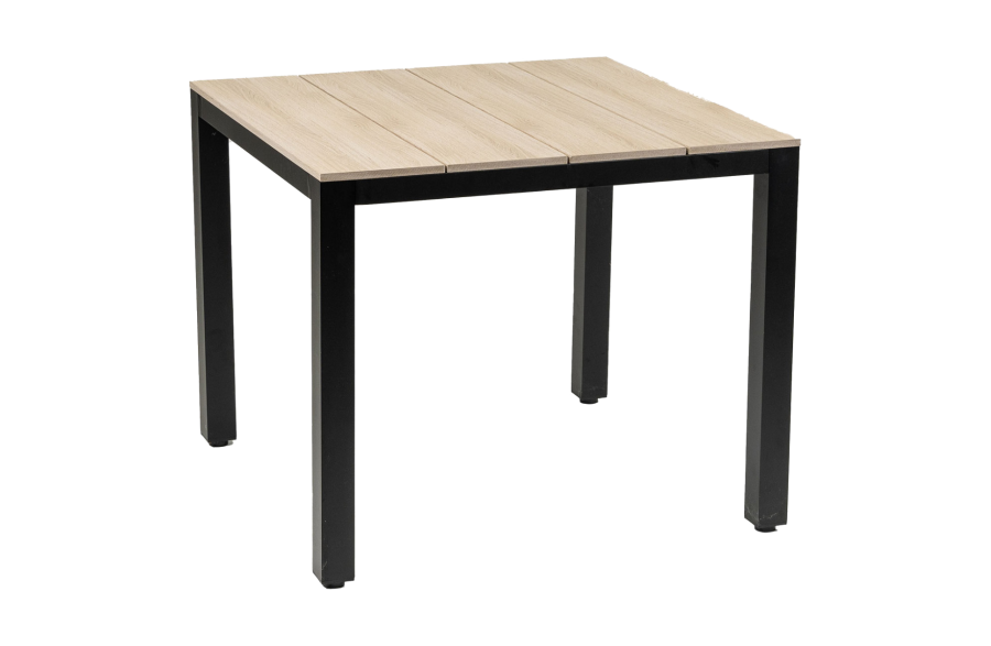 Cyprus tuintafel-wood kleur tuintafel-polywood tuintafel-aluminium-frame-4-seizoenen-tuinmeubelen