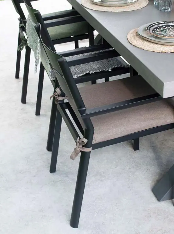 Aluminium-Gartenstühle