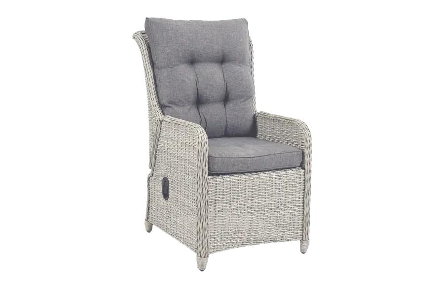 Verstellbarer Gartenstuhl | Dublin | Mystic Grau  | Rattan