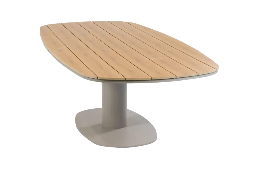 Gartentisch Tower | 260 cm | Camel | Tecon Teak