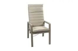 Verstellbarer Gartenstuhl Berlin | Champagner & Taupe