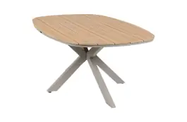 Ovaler Gartentisch Cadiz | 180 x 115 cm | Tecon Teak | Camel