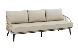 3-Sitzer Lounge-Sofa | Isabel | Sand | Rope