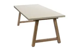 Gartentisch Rock | 235 x 95 cm | Sand | Akazienholz