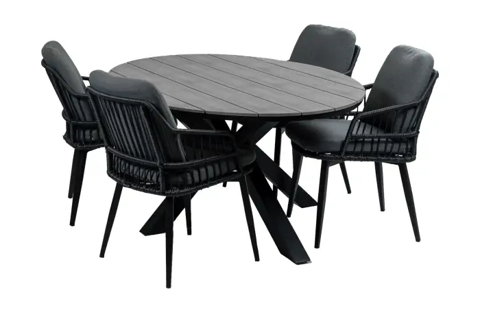 5delige-4persoons-tuinset-isabel-grey-buitentafel-4-seizoenen-tuinmeubelen